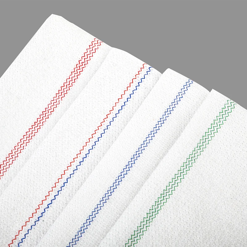 Pano de limpeza acolchoado absorvente colorido